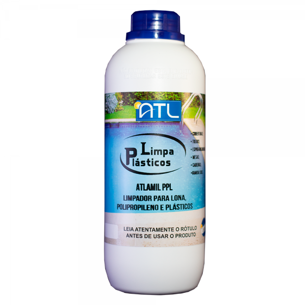 Limpador para plástico, polipropileno e lona- Atlamil PPL - Frasco 1 litro - Personal Clean - 1