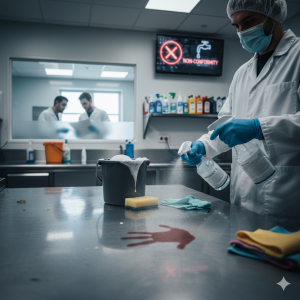 A forma errada de uso de um produto de higienização compromete todo o processo e coloca empresas em risco